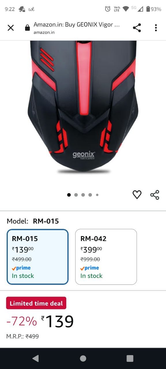 Wired Gaming Mouse